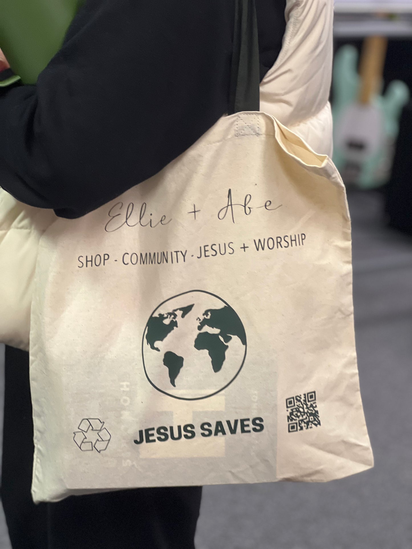 Jesus Saves Brand Tote